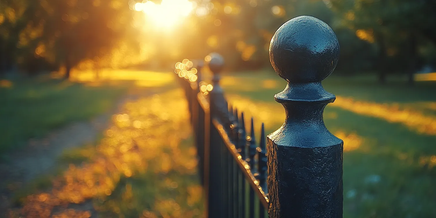 Jak odnowić ogrodzenie metalowe?