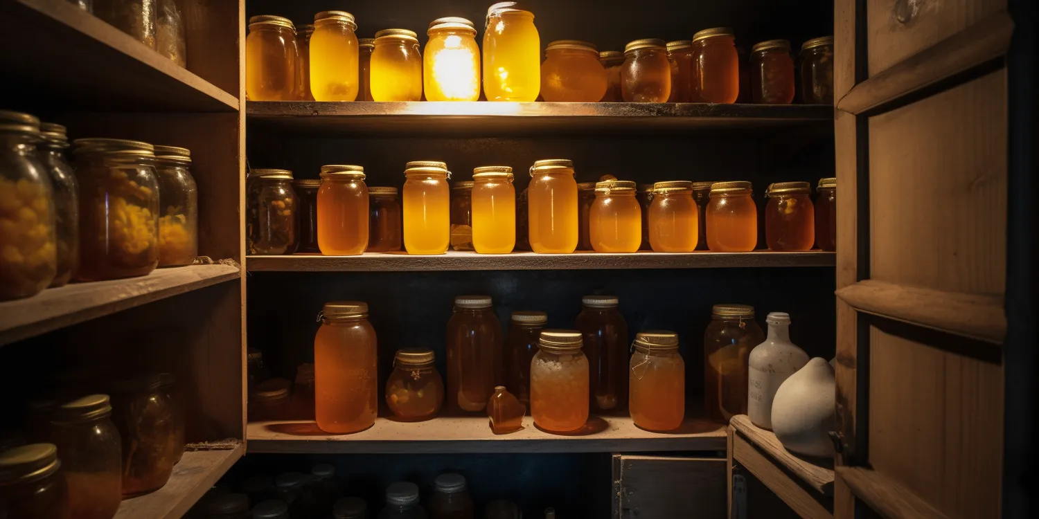 Miód gryczany na stawy