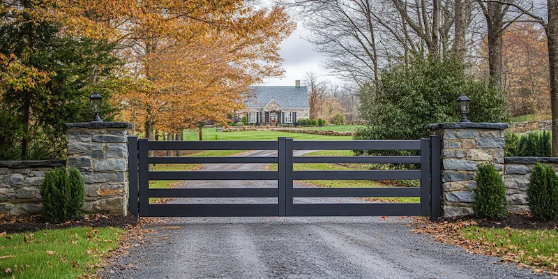 metalowe ogrodzenie Polska