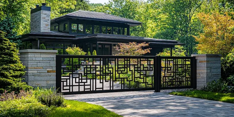 nowoczesne ogrodzenia z Polski