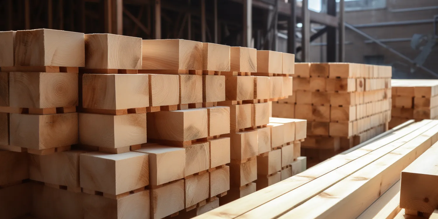 Ciężar drewna klejonego