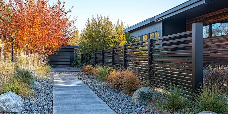 Aluminium Zaun Polen