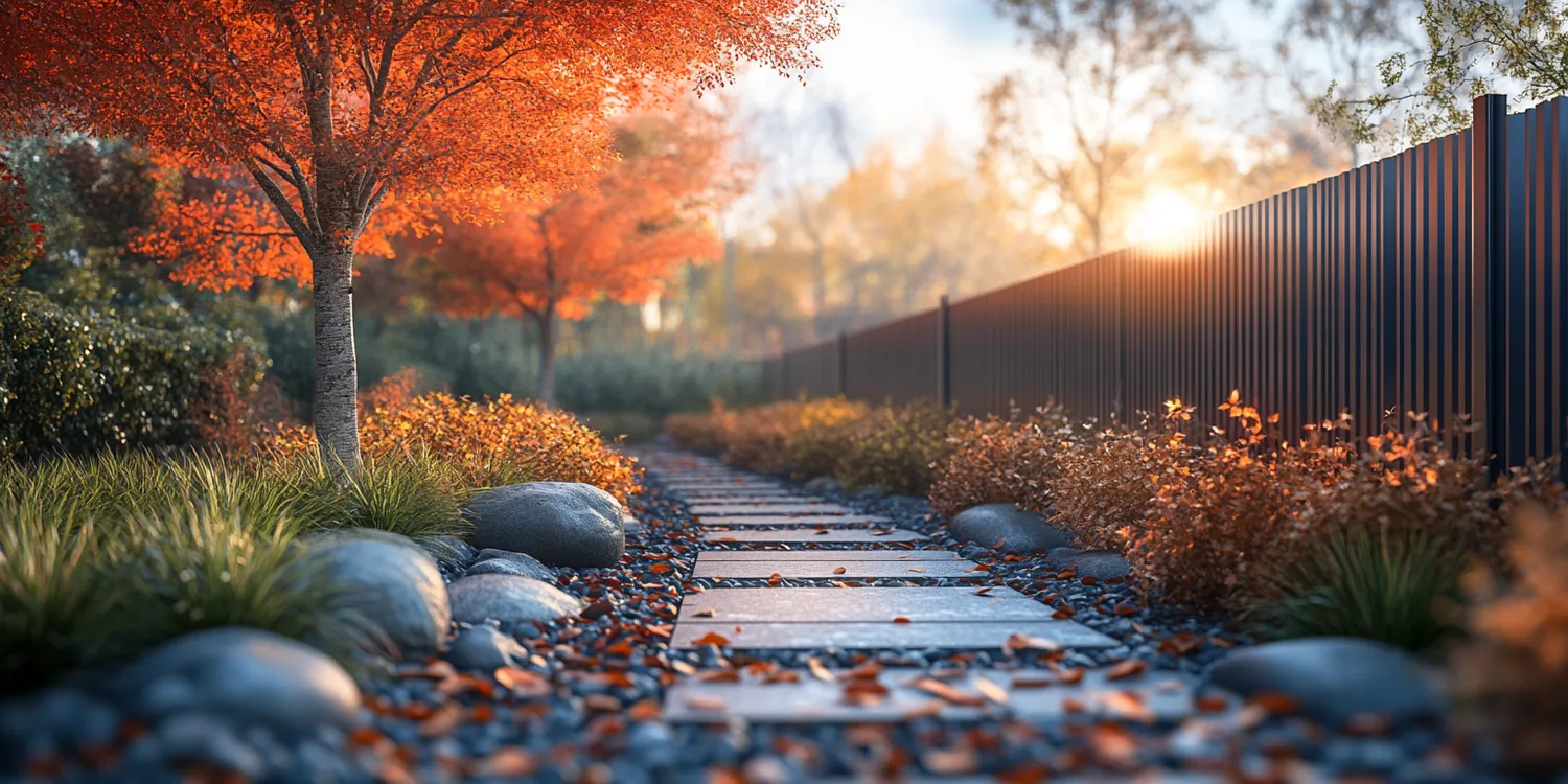 Aluminiumzaun aus Polen