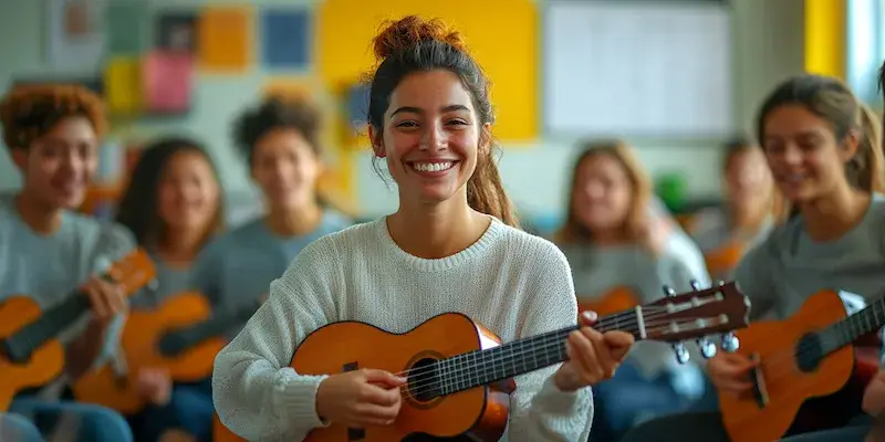 Jak nastroić ukulele tenorowe?