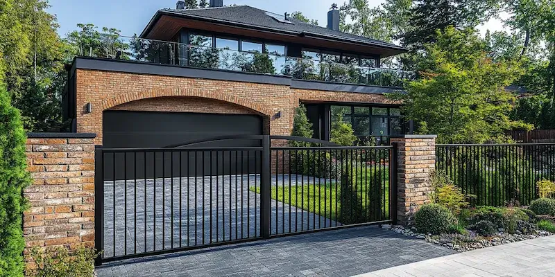 Alu Zäune aus Polen