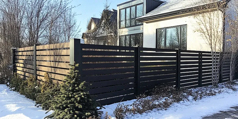 Aluminium Sichtschutzzaun aus Polen