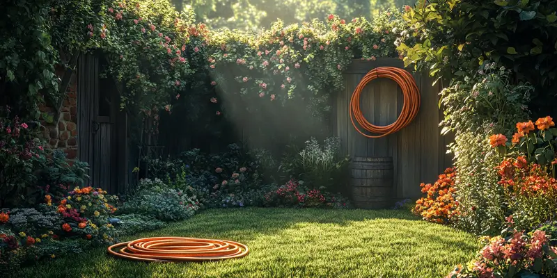 Jak działa wózek na wąż ogrodowy?