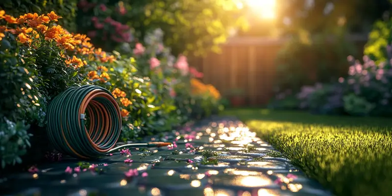 Jak nawinąć wąż ogrodowy na bęben?